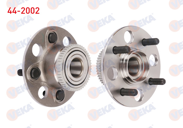 VEKA 44-2002 | Porya Sol-Sağ Arka Rulmanlı Honda Civic VII 1.4İ 4 Bijon ABS Halkalı 2000-2006