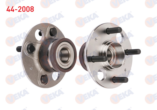 VEKA 44-2008 | Porya Sol-Sağ Arka Rulmanlı Honda Jazz II (Gd) 1.2 Manyetık ABS Halkalı 4 Bijon Dısklı Fren 2002-2008