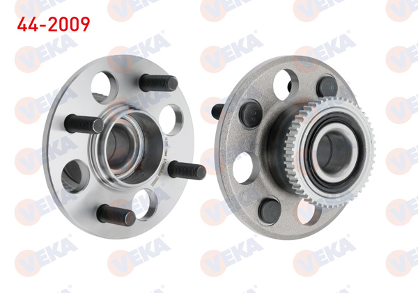 VEKA 44-2009 | Porya Sol-Sağ Arka Rulmanlı Honda Civic VI 1.4İ ABS'li 50 Dıs 4 Bijon Kampanalı Fren 28mm 1995-2001