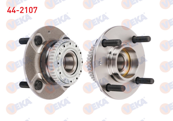 VEKA 44-2107 | Porya Sol-Sağ Arka Rulmanlı Hyundai Elantra 1.6İ ABS'li 44 Dıs 4 Bijon 2001-2007 / Matrix 2002-2011