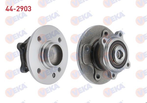 VEKA 44-2903 | Porya Sol-Sağ Arka Rulmanlı Mini Cooper (R50,R53) 1.6İ 16V 4 Bijon Entegre Edılmıs ABS Sensörlü 2001-2006