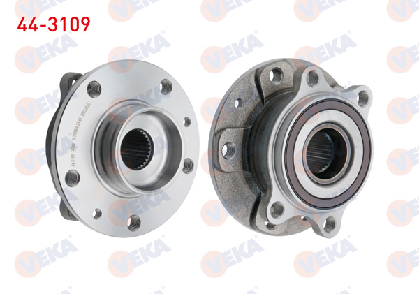 VEKA 44-3109 | Porya Sol-Sağ On Rulmanlı 5 Bjn ABS'li Nissan Qashqai 2014-/ Renault Megane IV 2015-/ Kadjar 2015-2022 / Scenic 2016-/ Talisman 2016 -