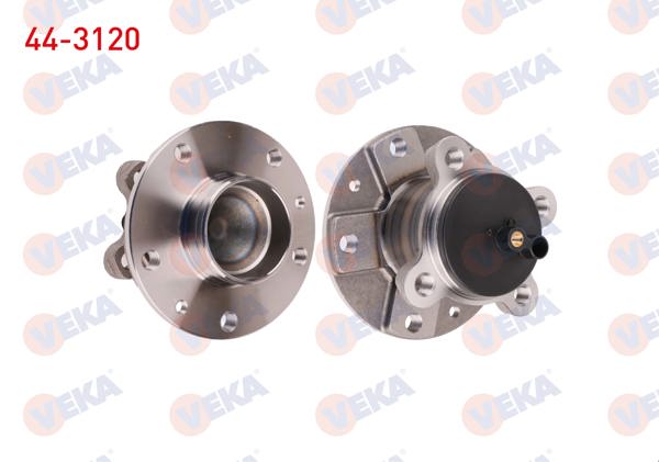 VEKA 44-3120 | Porya Sol-Sağ Arka Rulmanlı Kampanalı Fren İçin 5 Bjn Renault Captur II 2020-/ Megane IV 2016-/ Nissan Juke II 2020 -