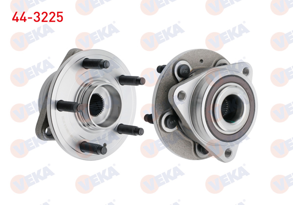 VEKA 44-3225 | Porya Sol-Sağ On Rulmanlı Opel Astra K 1.6 CDTI 5 Bijon ABS Sensörlü Manyetık ABS Halkalı 2015 -