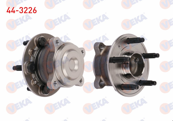 VEKA 44-3226 | Porya Sol-Sağ Arka Rulmanlı Opel Astra K 1.6 CDTI 5 Bijon ABS Sensörlü Manyetık ABS Halkalı 2015 -