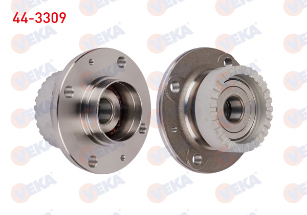 VEKA 44-3309 | Porya Sol-Sağ Arka Rulmanlı Peugeot 306 (7B,N3,N5) 1.6İ ABS'li 29 Dıs Kampanalı Fren Geniş ABS Halkalı 1993-2002