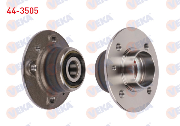 VEKA 44-3505 | Porya Sol-Sağ Arka Rulmanlı Renault Kangoo (Kc0 / 1) 1.5 DCI 4 Bijon 1998-2008