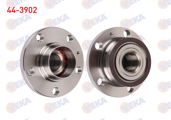 VEKA 44-3902 | Porya Sol-Sağ Arka Rulmanlı 5 Bjn Skoda Rapid 2012-2019 / Roomster 2006-2015 / Seat Toledo 2012-2019