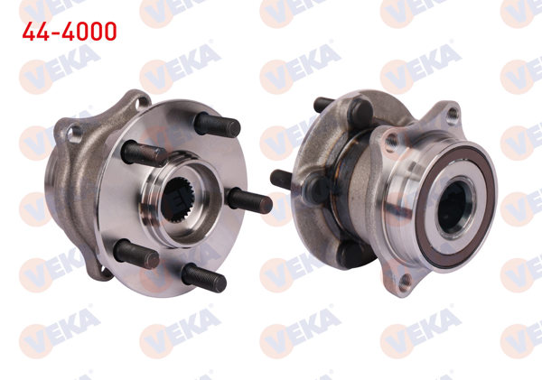 VEKA 44-4000 | Porya Sol-Sağ Arka Rulmanlı ABS'li 5 Bjn Subaru Forester (Sg) 2002-2007 / Forester (Sh) 2008-2013 / Impreza (Gr) 2008-2012 / Legacy V (Bm) 2009-2014 / Outback (Br) 2009-/ Toyota Gt 86 2012 -