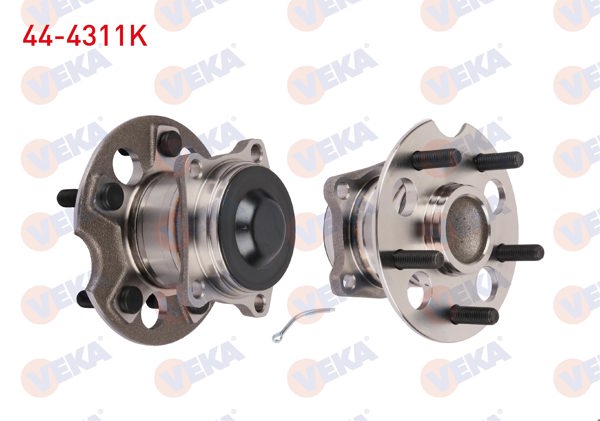 VEKA 44-4311K | Porya Sol-Sağ Rulmanlı Arka Toyota Rav 4 II (Cla2_, Xa2_, Zca2_, Aca2_) 2.0 Vvti 5 Bijon Kit 2000-2006