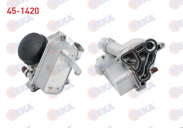 VEKA 45-1420 | Yağ Soğutucu Komple BMW (F06, F10, F11, F30, X1 E84, X3 F25, X4 F26, Z4 E89) N20