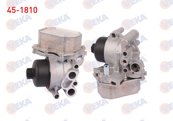 VEKA 45-1810 | Yağ Soğutucusu Komple Kagıt Fıltrelı Peugeot Boxer III 2.2 HDI 2006-2014 / Fiat Ducato 2.2 Mjt 2006-2014 / Citroen Jumper III 2.2 HDI 2006-2014 / Ford Transit 2.2 TDCI 2006-2014