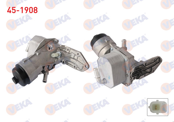 VEKA 45-1908 | Yağ Soğutucusu Komple Ford Ranger (Tke) 2.2 TDCI 4X4 A-T 2011 -