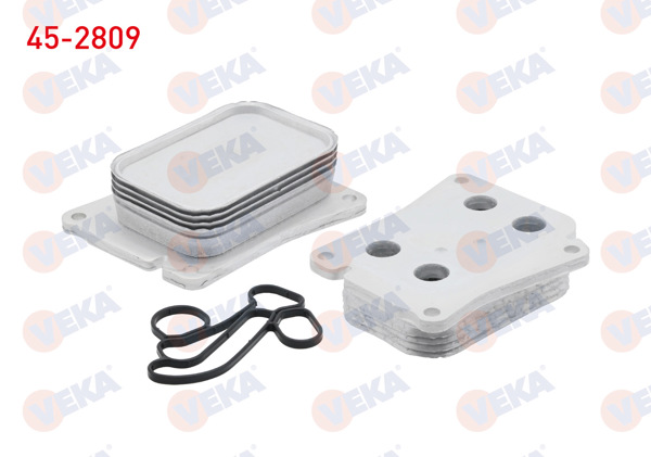 VEKA 45-2809 | Yağ Soğutucu (Contalı) Mercedes (W203, W204, W209, W211, W212) M271