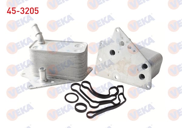 VEKA 45-3205 | Yağ Soğutucusu Tek Opel Vectra C 1.9 CDTI 2002-2008 / Zafira B 1.9 CDTI 2005-2011