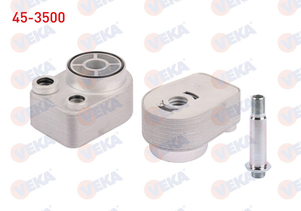VEKA 45-3500 | Yağ Soğutucusu Tek Contalı Fluence 1.5 DCI 2009-2012 / Megane II-III-IV 1.5 DCI 2002-2016-/ Kangoo 1.5 DCI 2008-/ Duster 1.5 DCI 2012-/ Qashqai 1.5 DCI 2014-/ Mercedes Cıtan 109 CDI 1.5 CDI 2012 -