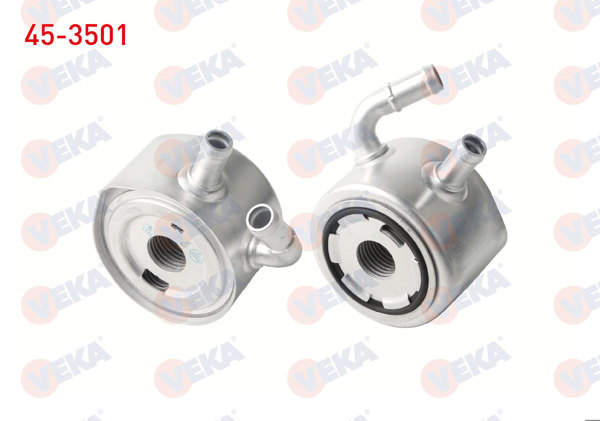 VEKA 45-3501 | Yağ Soğutucusu Tek Contalı Renault Clio Symbol-Kangoo 1.5 DCI 65 Ps 1998-2005 / Dacia Logan 1.5 DCI 65 Ps 2004-2012