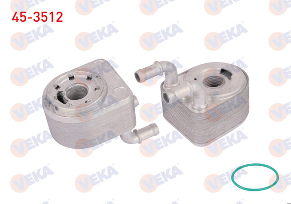 VEKA 45-3512 | Yağ Soğutucusu Tek Renault Megane III 1.4 TCE 2008-2015 / Scenic III 1.4İ 16V 2009 -