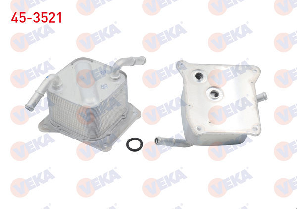 VEKA 45-3521 | Yağ Soğutucu (Contalı) Renault Fluence / Megane III / Nissan Juke F15 / Micra IV K13 / Note E12
