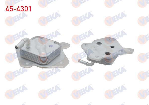 VEKA 45-4301 | Yağ Soğutucusu Tek Toyota Corolla 1.4 D-4D 2009-2018 / Auris 1.4 D-4D 2007-2018 / Yaris 1.4 D-4D 2006 -
