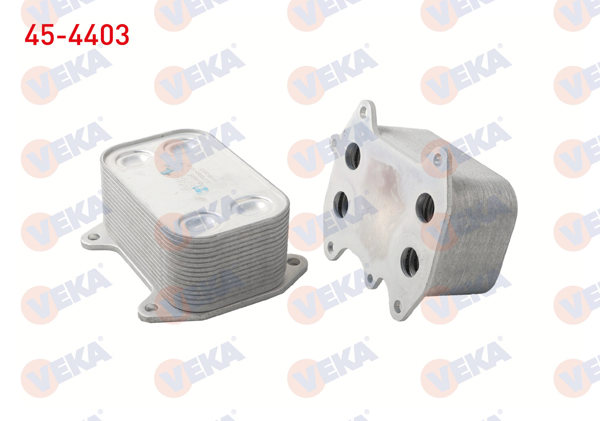 VEKA 45-4403 | Yağ Soğutucusu Tek VW Passat 1.6 TDI-2.0 TDI 08-12 / Polo 1.2 TDI-1.6 TDI 09-/ Golf VI-VII-Jetta IV 1.6 TDI 08-/ Caddy IV 1.6 TDI-2.0 TDI 04-/ Superb 1.6 TDI 10-15 / Leon 1.6 TDI-2.0 TDI 05-12
