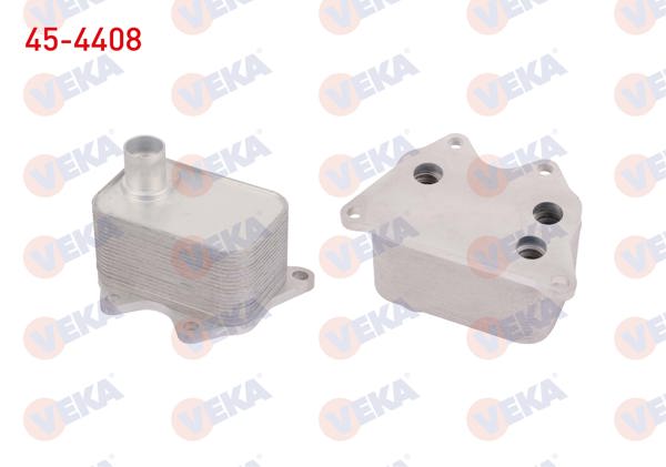 VEKA 45-4408 | Yağ Soğutucusu Tek Audi A3 1.8 TFSI 2003-/ A4 1.8 TFSI 2007-/ A5 1.8 TFSI 2007-/ Tt 1.8 TFSI 2006-2013 / Seat Toledo III 1.8 TFSI 2004-2009 / Skoda Octavia 1.8 TFSI 2004-2012