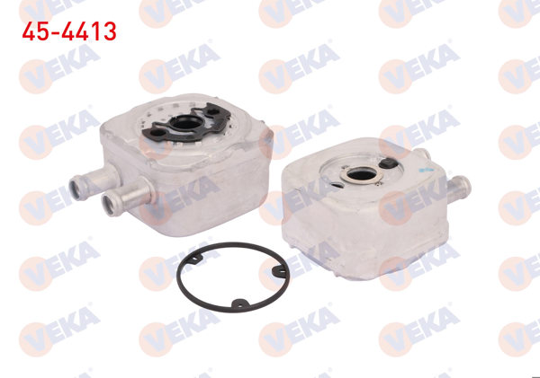 VEKA 45-4413 | Yağ Soğutucusu Tek Ince Tip Contalı Volkswagen Golf III-Passat 1.9 TD 1988-1999 / Audi A4 2.5 TDI 1994-2001