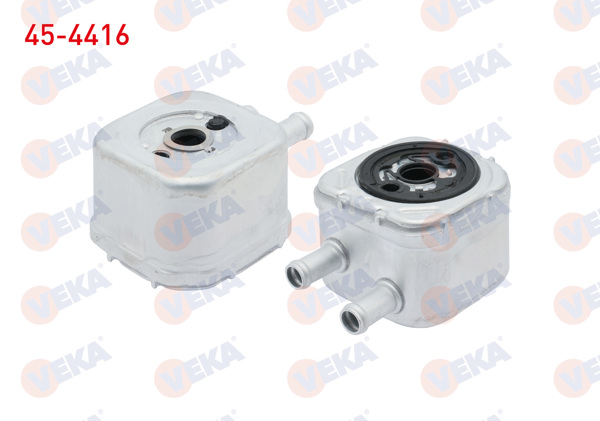 VEKA 45-4416 | Yağ Soğutucusu Tek Kalın Tip Contalı Volkswagen Passat-Bora-Golf IV 1.9 TDI 1997-2005 / Skoda Octavia 1.9 TDI 1996-2004 / Audi A3-A4 1.9 TDI 1994-2003