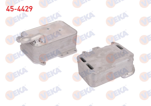 VEKA 45-4429 | Yağ Soğutucusu Tek VW Touareg (7P5) 3.0 TDI V6 2010-2018 / Audi Q7 (4Lb) 3.0 TDI 2010-2016 / A6 (4G2) 3.0 TDI 2010-2016