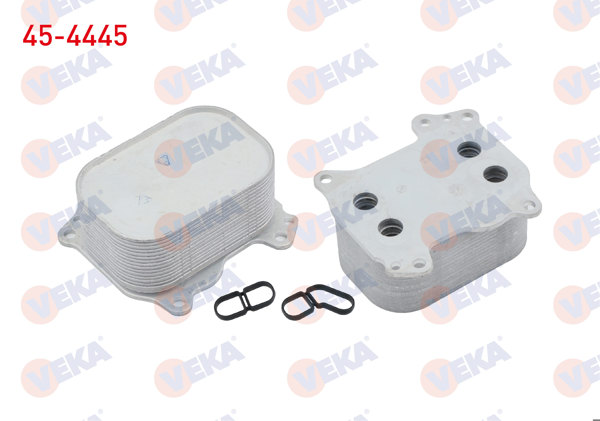 VEKA 45-4445 | Yağ Soğutucu Tek (Contalı) Volkswagen Golf / Passat / Tiguan / Audi A4 / A5 / A6 / Q5 / 2.0 TDI
