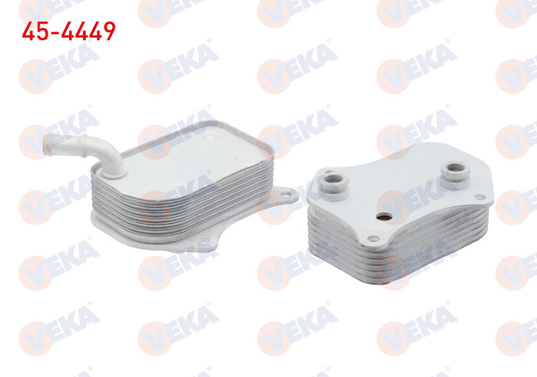VEKA 45-4449 | Yağ Soğutucu (Contalı) Volkswagen Passat 2001-2005 / Audi A4 2001-2008 / A6 2002-2005