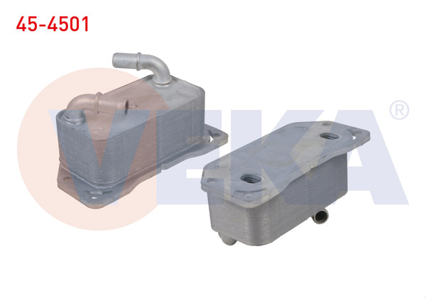 VEKA 45-4501 | Yağ Soğutucusu Tek Volvo V40 1.5 T3 2015-/ S60 II 1.5 T3-2.0 D 2015-2018 / S80 II 2.0 D 2006-/ S90 II-V90 II 2.0 D 2016-/ Xc40 2.0 D 2018-/ Xc60 I-II 2.0 D 2013-/ Xc90 II 2.0 D5-T8 Hybrıd 15 -