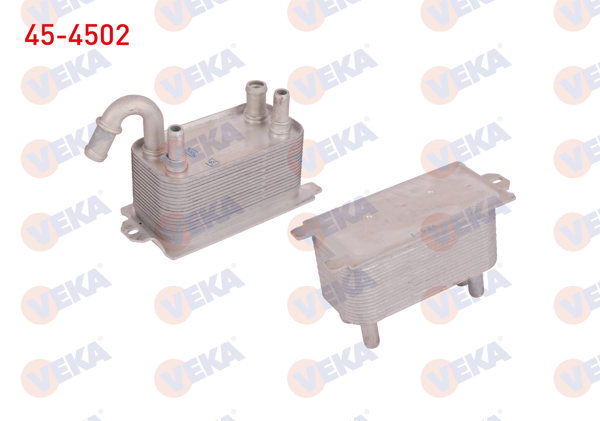 VEKA 45-4502 | Yağ Soğutucusu Ford C-Max II 1.0-1.6 E.Boost-1.6-2.0 TDCI 12-/ Fiesta VI 1.0 E.Boost-1.25-1.4-1.5 TDCI 08-/ Focus 1.0-1.6 E.Boost-1.6-2.0 TDCI 11-15 / Kuga II 1.5-2.0 TDCI 16-/ Volo S60 II 10-18