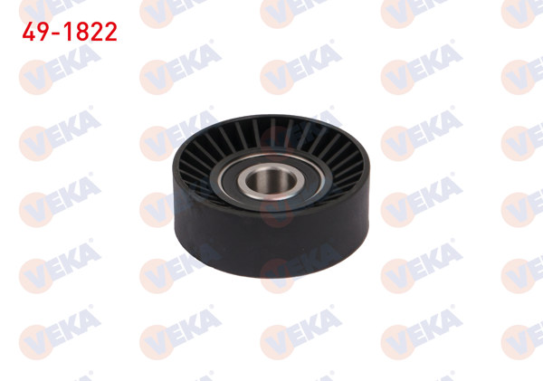 VEKA 49-1822 | V Kayışı Gergi Rulmanı Plastik 70X25 Astra F 1.4 İ 1.6 İ 16V 1994-/ Corsa B 1993-2000 / Tigra A 1994-2000 / 406 2.0-2.2 HDI 1998-2004 / C5 2001-/ Boxer 2002-/ Fiat Ducato-Scudo 2.0 JTD 1999 -