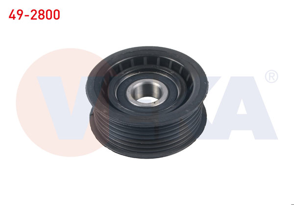 VEKA 49-2800 | V Kayışı Gergi Rulmanı Plastik 69X26,4 Audi A4-A6 2.5 TDI 1997-2006 / VW Passat 2.5 TDI 1998-2005 / Touareg 3.0 V6 TDI 2004-/ Mercedes Vito 2.2 CDI 1999-/ Sprinter CDI 2000 -