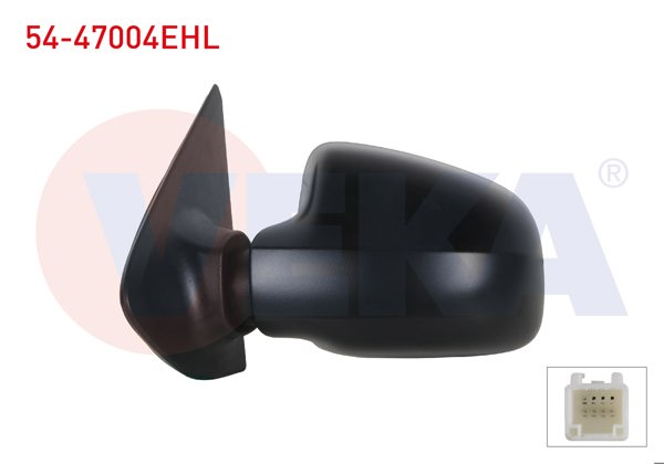 VEKA 54-47004EHL | Dış Dikiz Aynası Sol Elektrikli Ucgen Ayak Dacia Logan Mcv II 2013 -