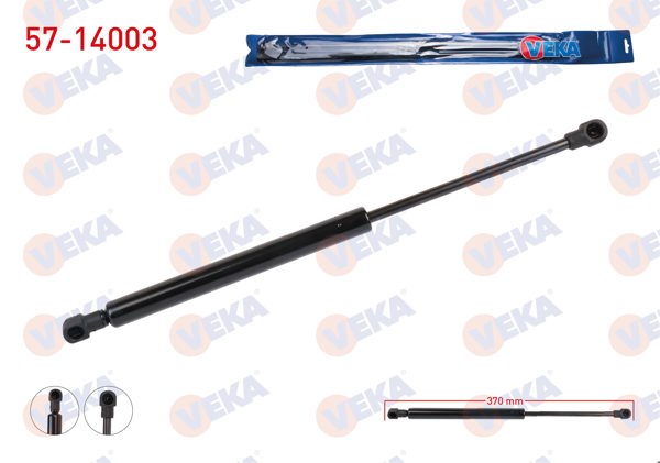 VEKA 57-14003 | Bagaj Amortisörü BMW 3 Serisi (E90) 2004-2011 | 2 Adet