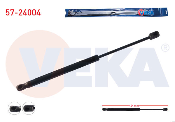 VEKA 57-24004 | Bagaj Amortisörü 404mm / 490N Kia Ceed 2006-2012 | 2 Adet