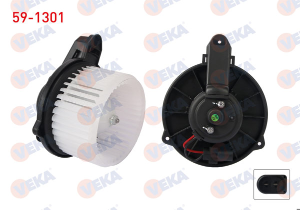VEKA 59-1301 | Kalorifer Motoru Audi A6 (4B2) 1997-2004