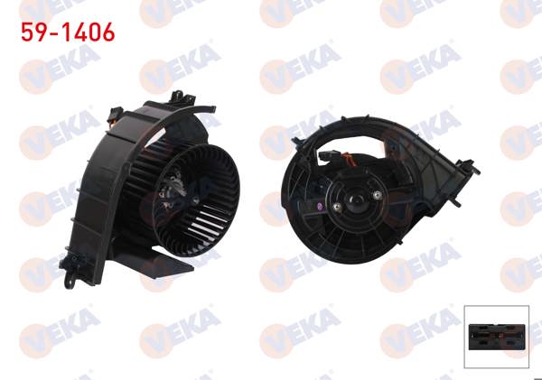 VEKA 59-1406 | Kalorifer Motoru BMW X5 (F15) 2012-2018