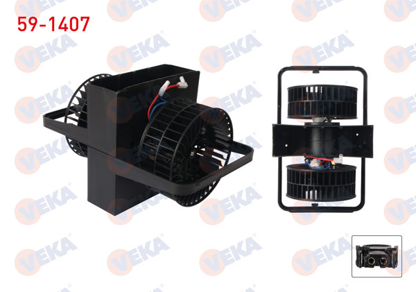 VEKA 59-1407 | Kalorifer Motoru BMW 7 Serisi (E38) 1994-2001