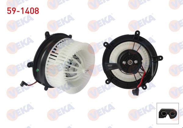 VEKA 59-1408 | Kalorifer Motoru BMW 7 Serisi (E65) 2001-2009