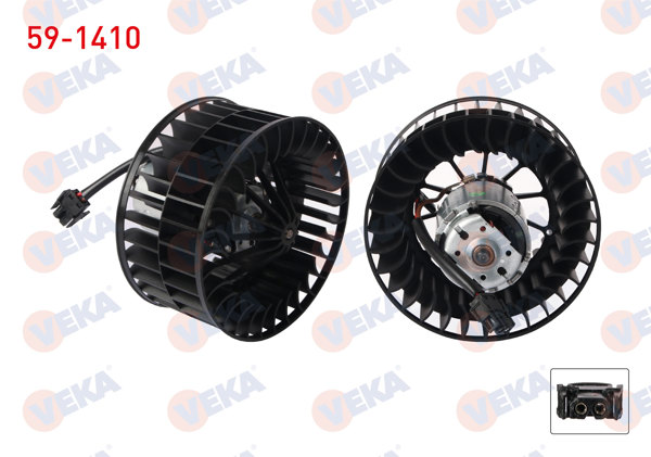 VEKA 59-1410 | Kalorifer Motoru BMW 3 Serisi (E36) 1990-1998 / Z3 (E36) 1995-2003