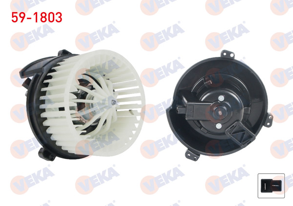 VEKA 59-1803 | Kalorifer Motoru Klimalı Fiat Ducato 1994-2002 / Citroen Jumper 1994-2002 / Peugeot Boxer 1994-2002