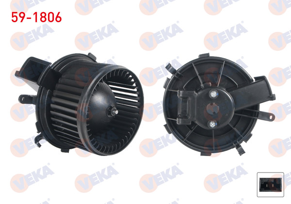 VEKA 59-1806 | Kalorifer Motoru Fiat Ducato 2006-2014 / Peugeot Boxer III 2006-2014 / Citroen Jumper III 2006-2014