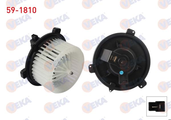 VEKA 59-1810 | Kalorifer Motoru 295W Fiat Punto 1993-1999