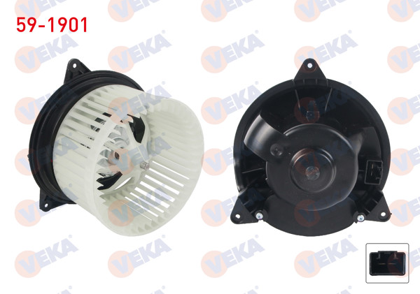 VEKA 59-1901 | Kalorifer Motoru Ford Focus 1998-2004 / Mondeo III 2000-2007