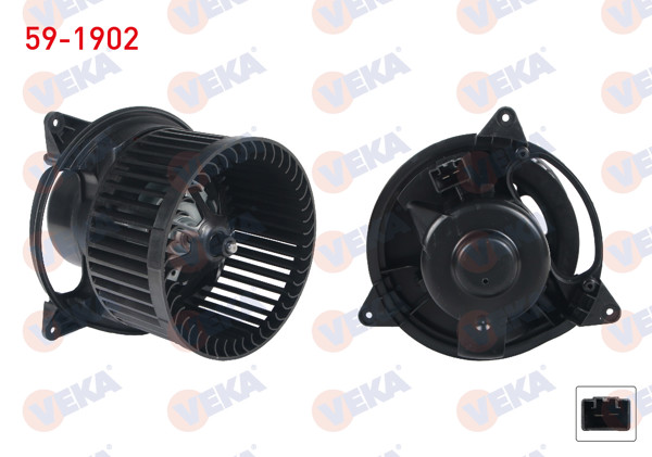 VEKA 59-1902 | Kalorifer Motoru Otomatik Klimalı Ford Focus 1998-2004 / Mondeo 2000-2007