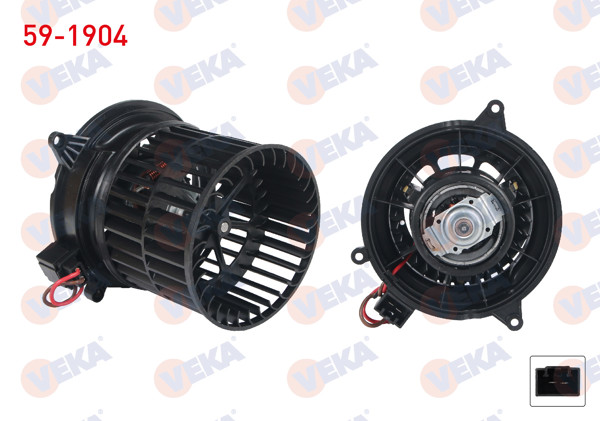 VEKA 59-1904 | Kalorifer Motoru Ford Fiesta 2001-2008 / Fusion 2002-2010