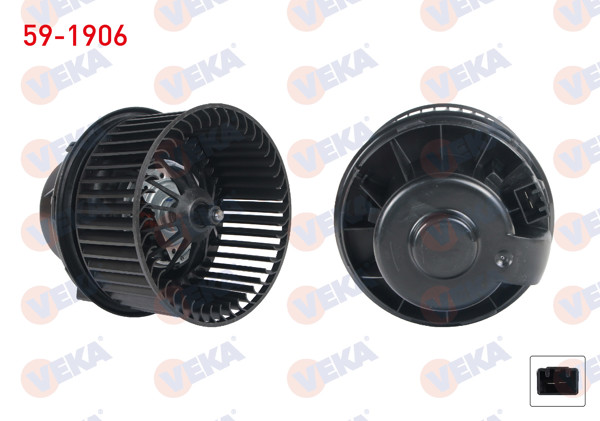 VEKA 59-1906 | Kalorifer Motoru Ford C-Max 2007-2011 / Focus 2004-2011 / Kuga 2008-2013 / Mondeo 2007-2014 / S-Max 2006-2014